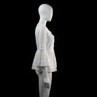 Vintage Dressing - blouse - Ivory - (Storlek: M)