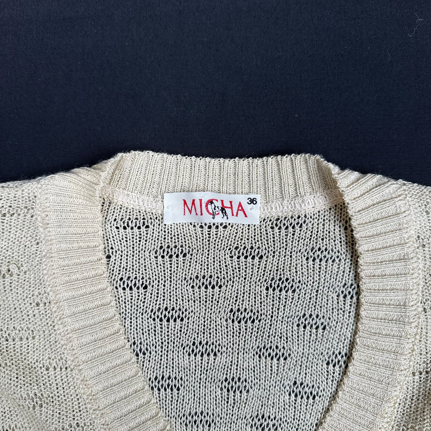 Micha - sweater - Ivory - (Storlek: 36)