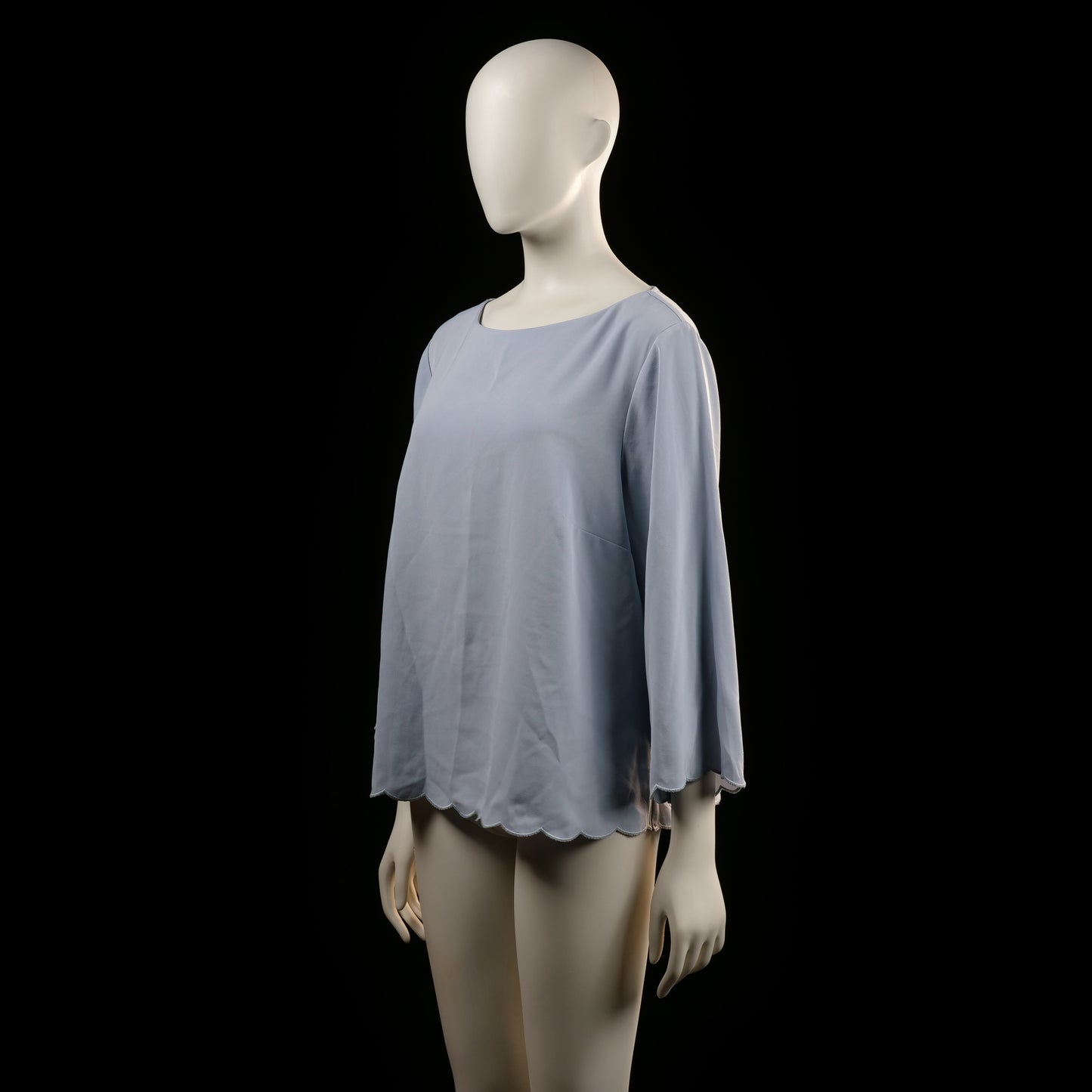 H&M - blouse - Light Blue - (Storlek: 44)