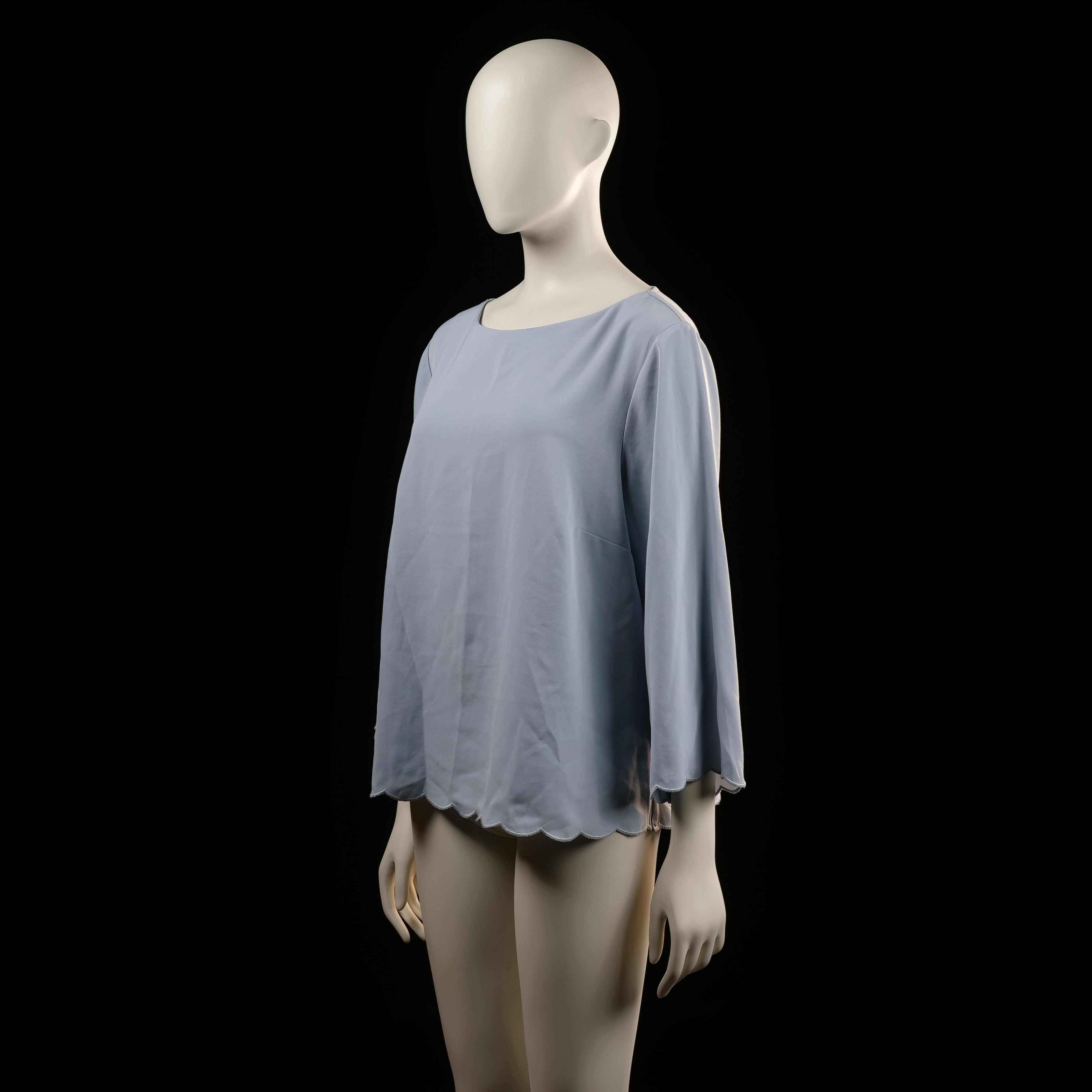 H&M - blouse - Light Blue - (Storlek: 44)