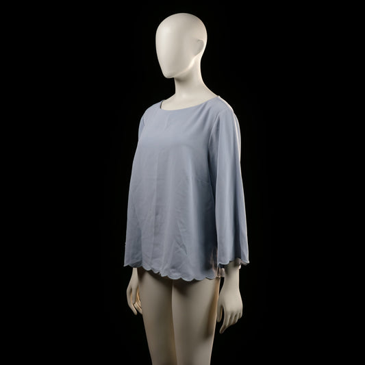 H&M - blouse - Light Blue - (Storlek: 44)
