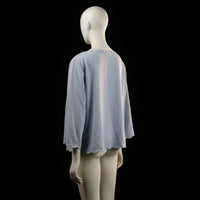 H&M - blouse - Light Blue - (Storlek: 44)