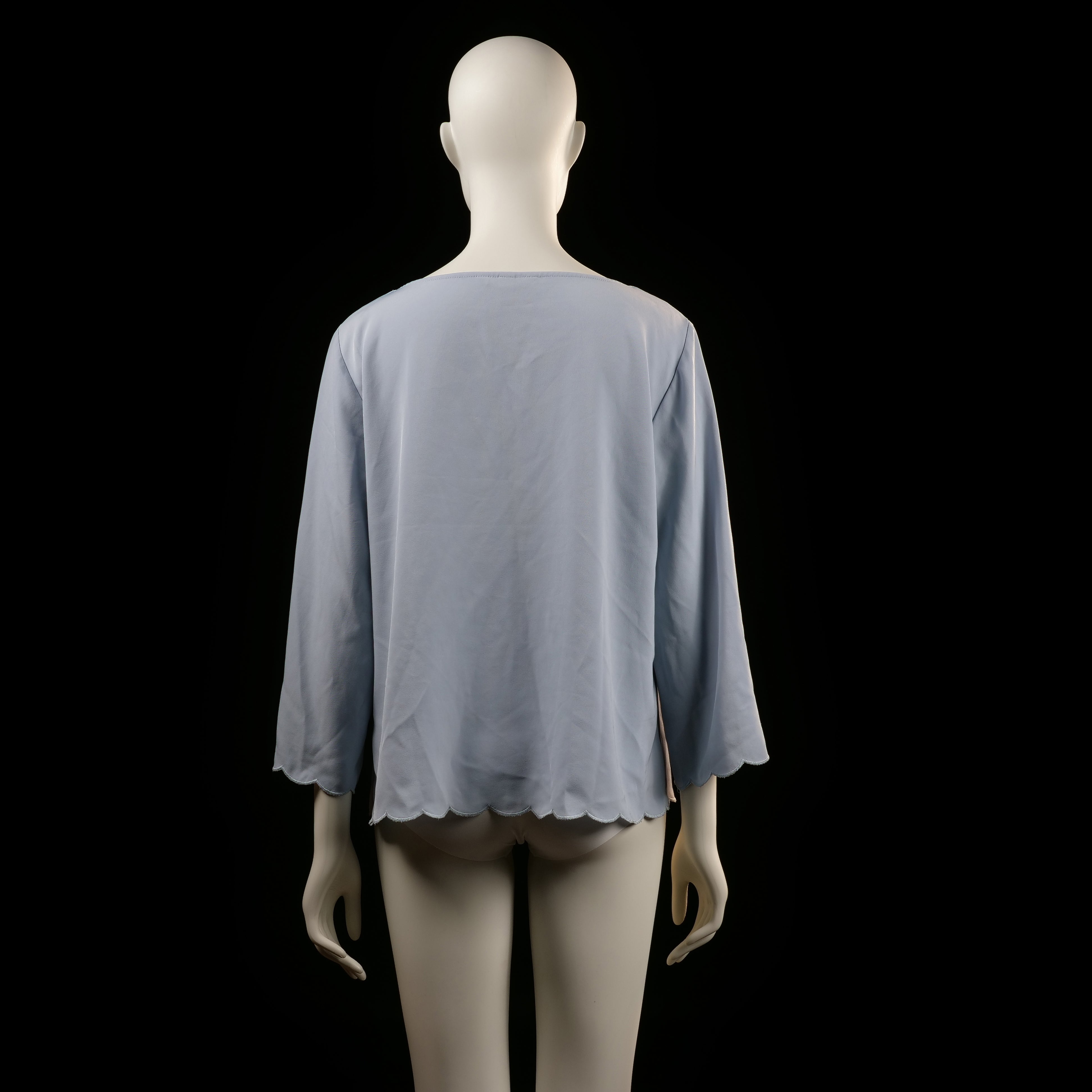 H&M - blouse - Light Blue - (Storlek: 44)