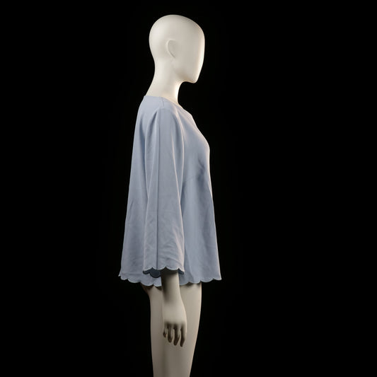 H&M - blouse - Light Blue - (Storlek: 44)