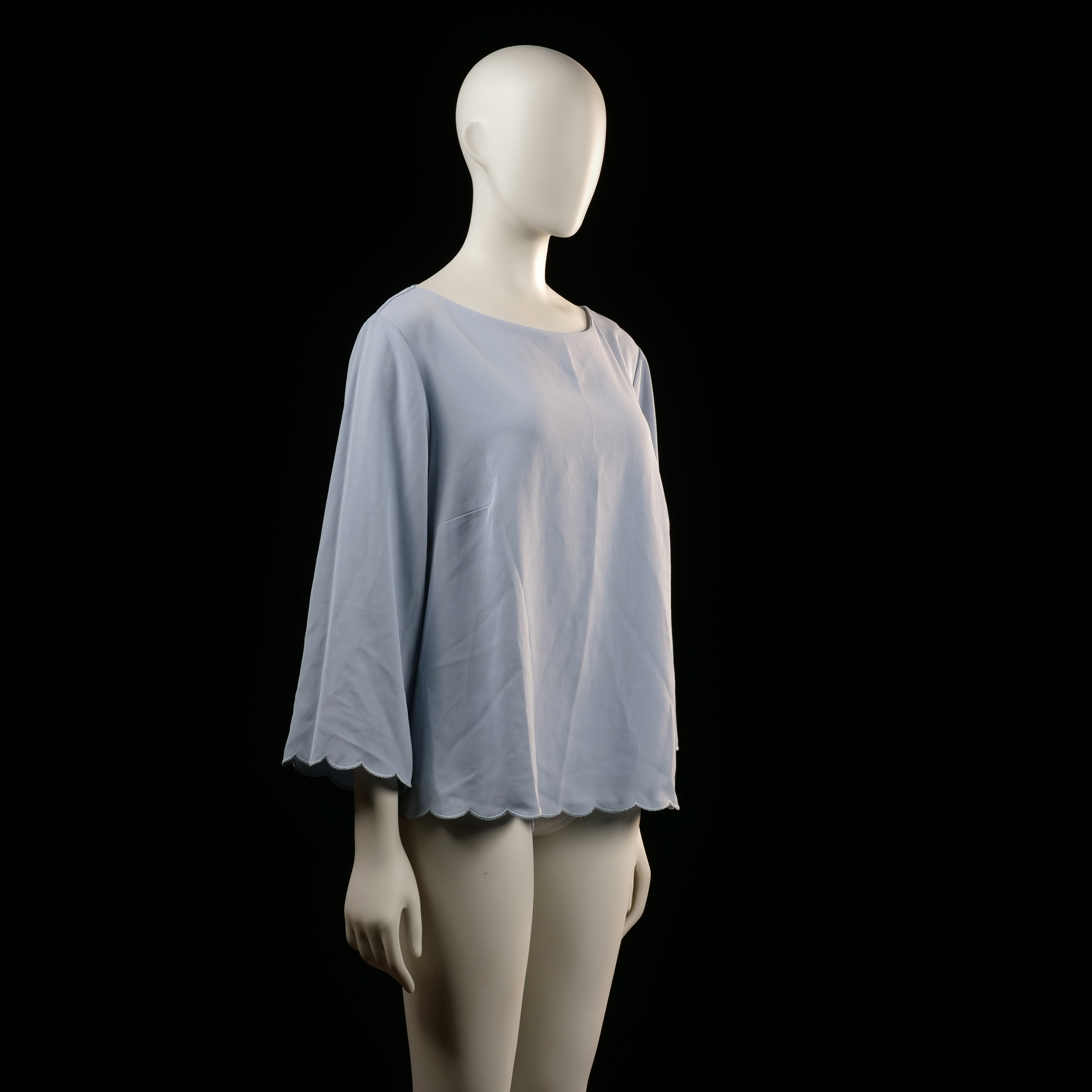 H&M - blouse - Light Blue - (Storlek: 44)