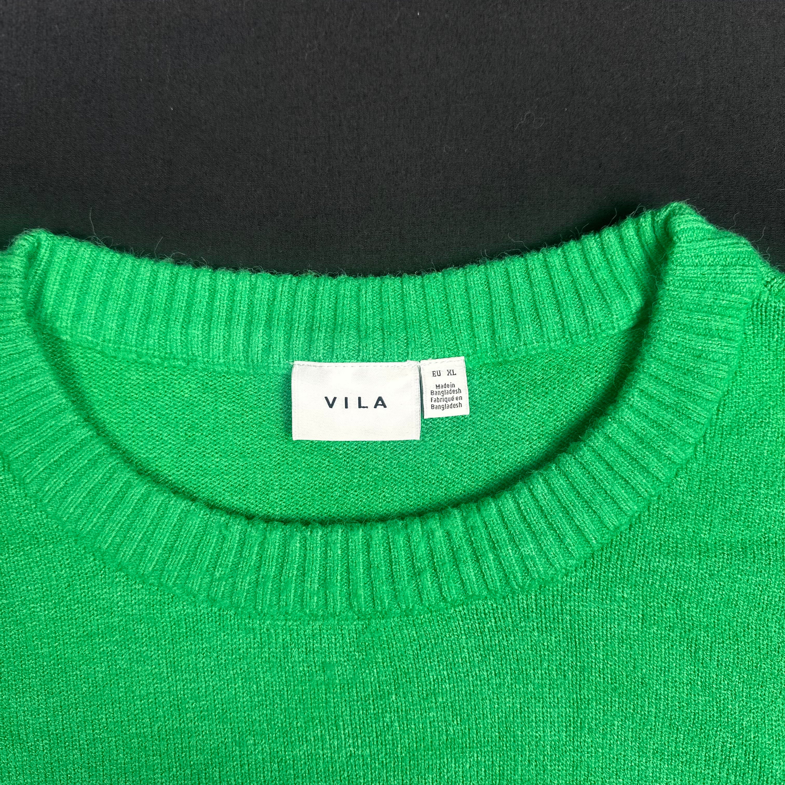 Vila - sweater - Mint - (Storlek: XL)
