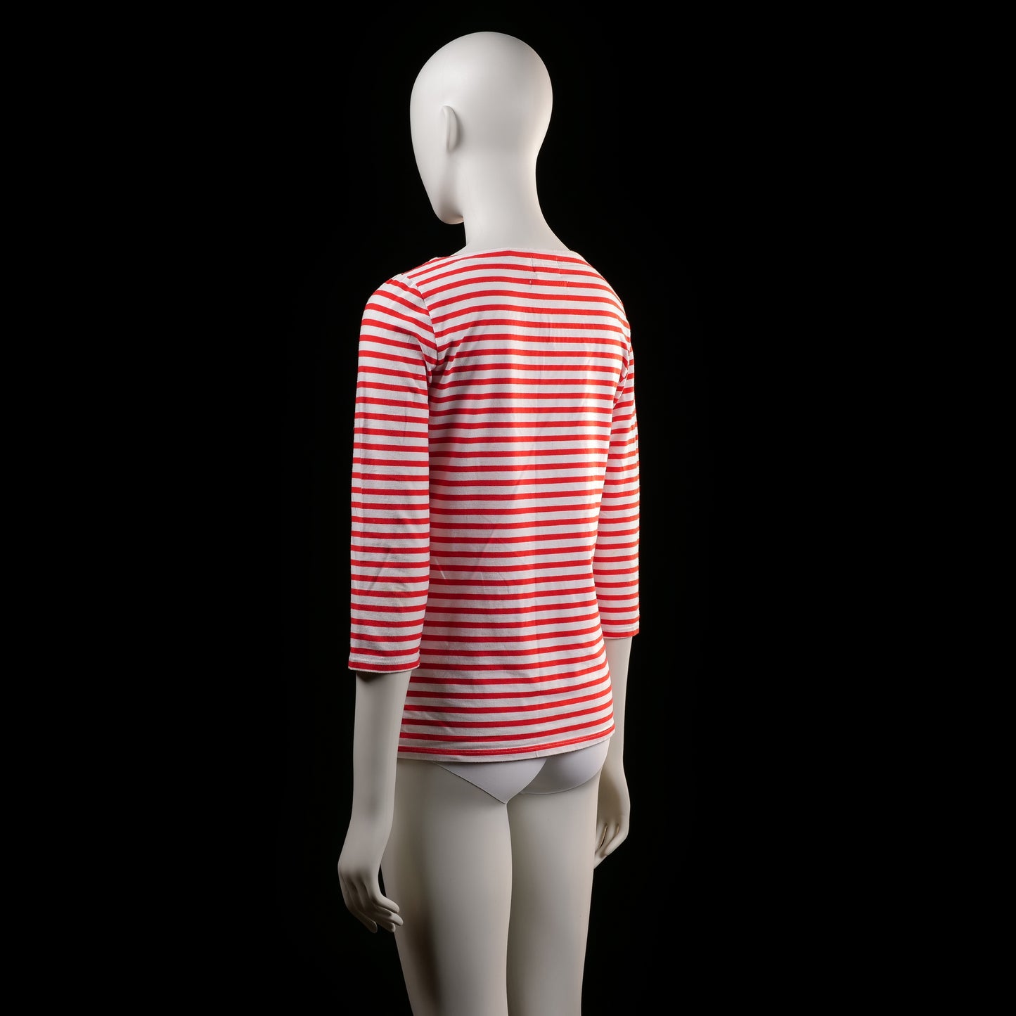 Lindex - t-shirt - White, Red - (Storlek: M)