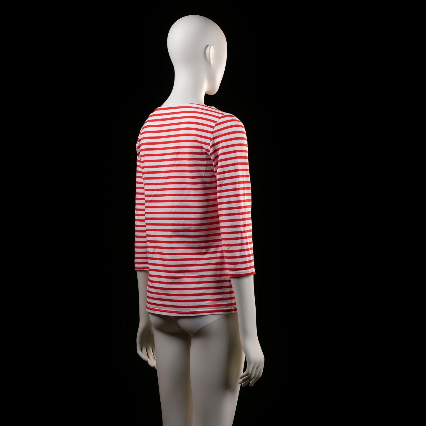 Lindex - t-shirt - White, Red - (Storlek: M)