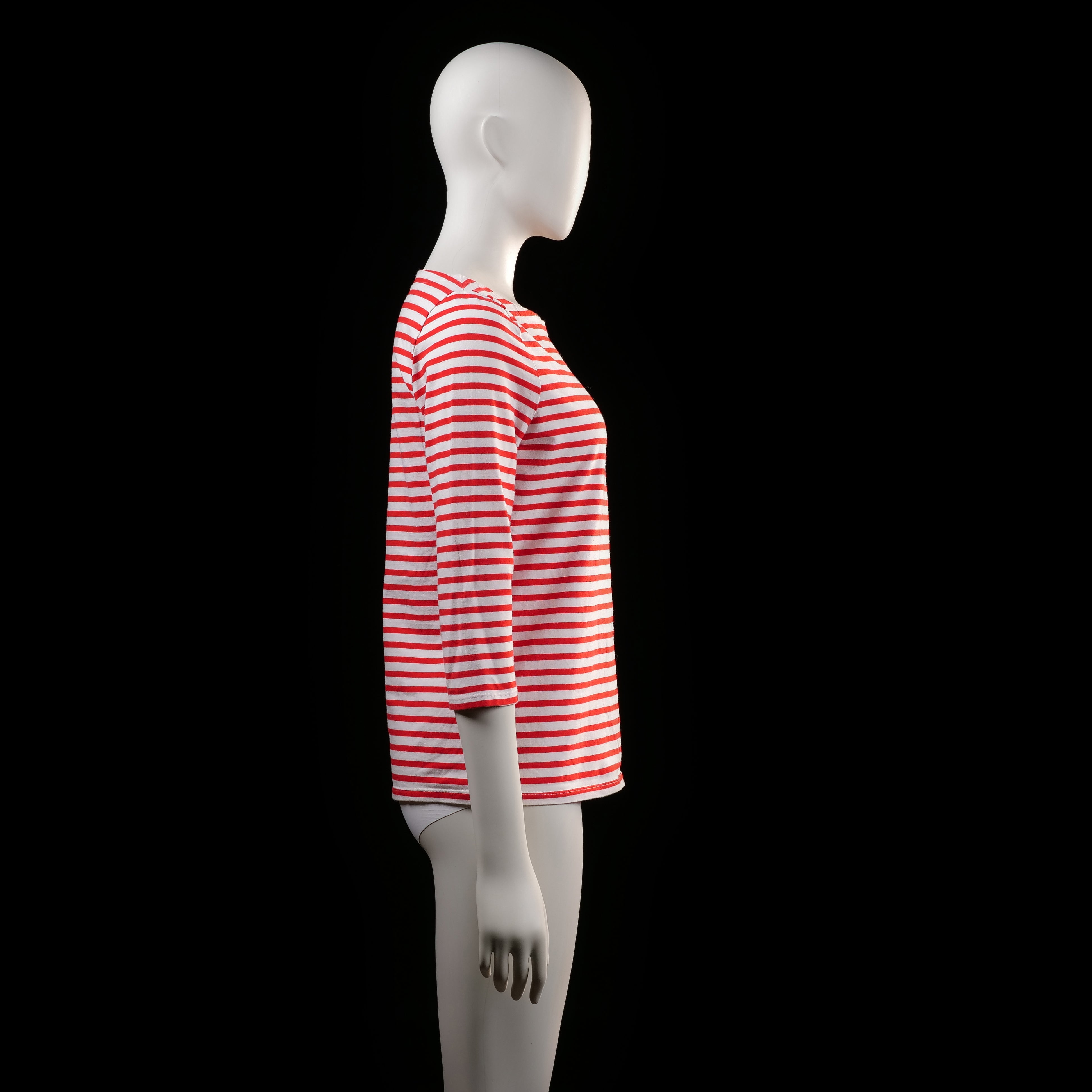 Lindex - t-shirt - White, Red - (Storlek: M)