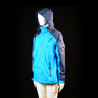 Crivit - rain jacket - Sky Blue, Navy - (Storlek: 56)