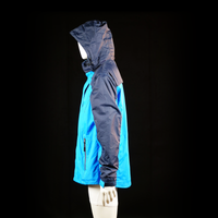 Crivit - rain jacket - Sky Blue, Navy - (Storlek: 56)
