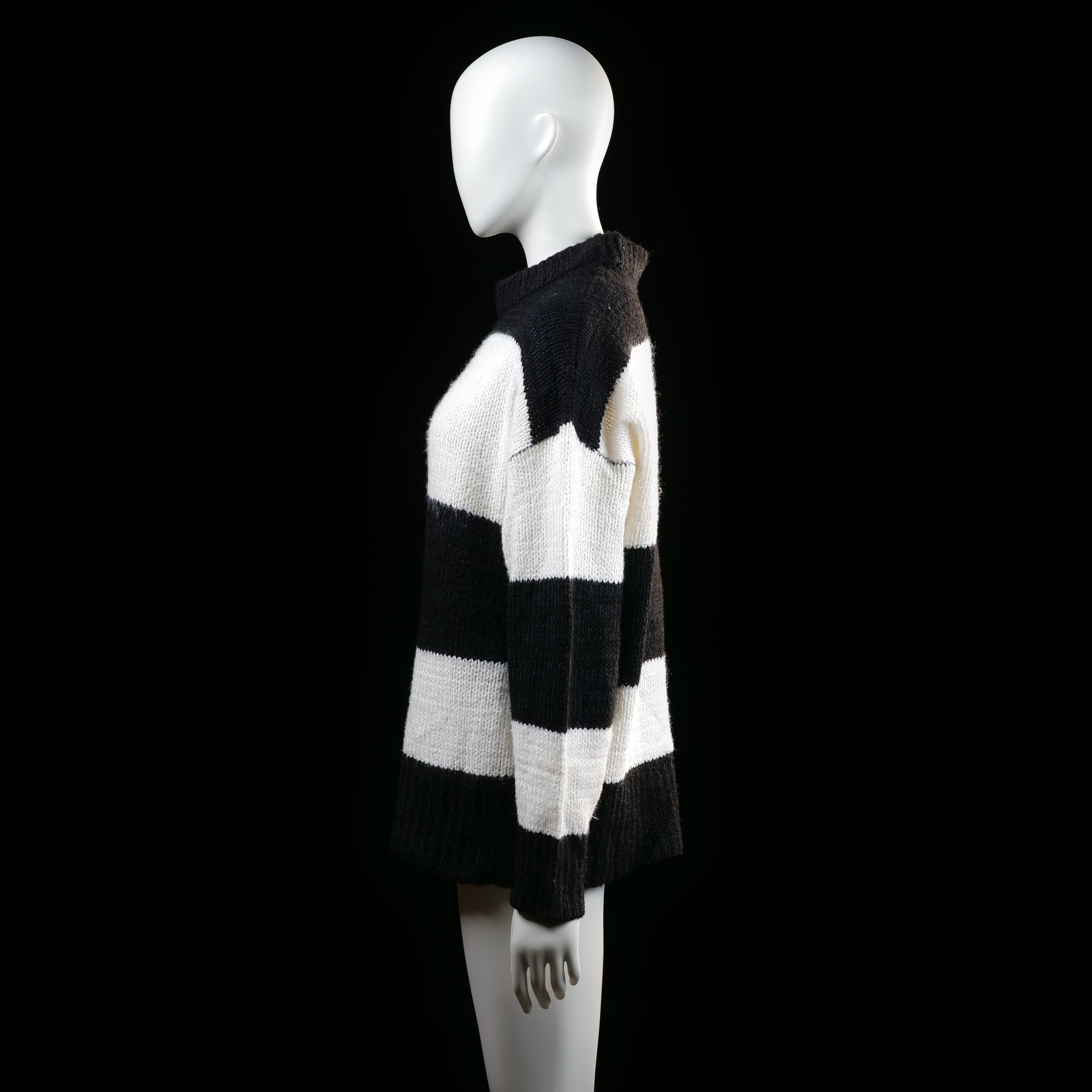 Lager 157 - sweater - Black, White - (Storlek: XS, S)