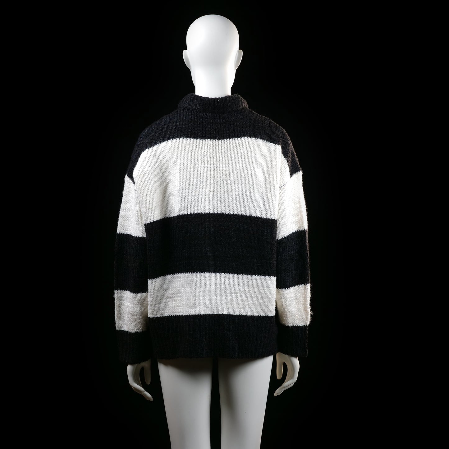 Lager 157 - sweater - Black, White - (Storlek: XS, S)
