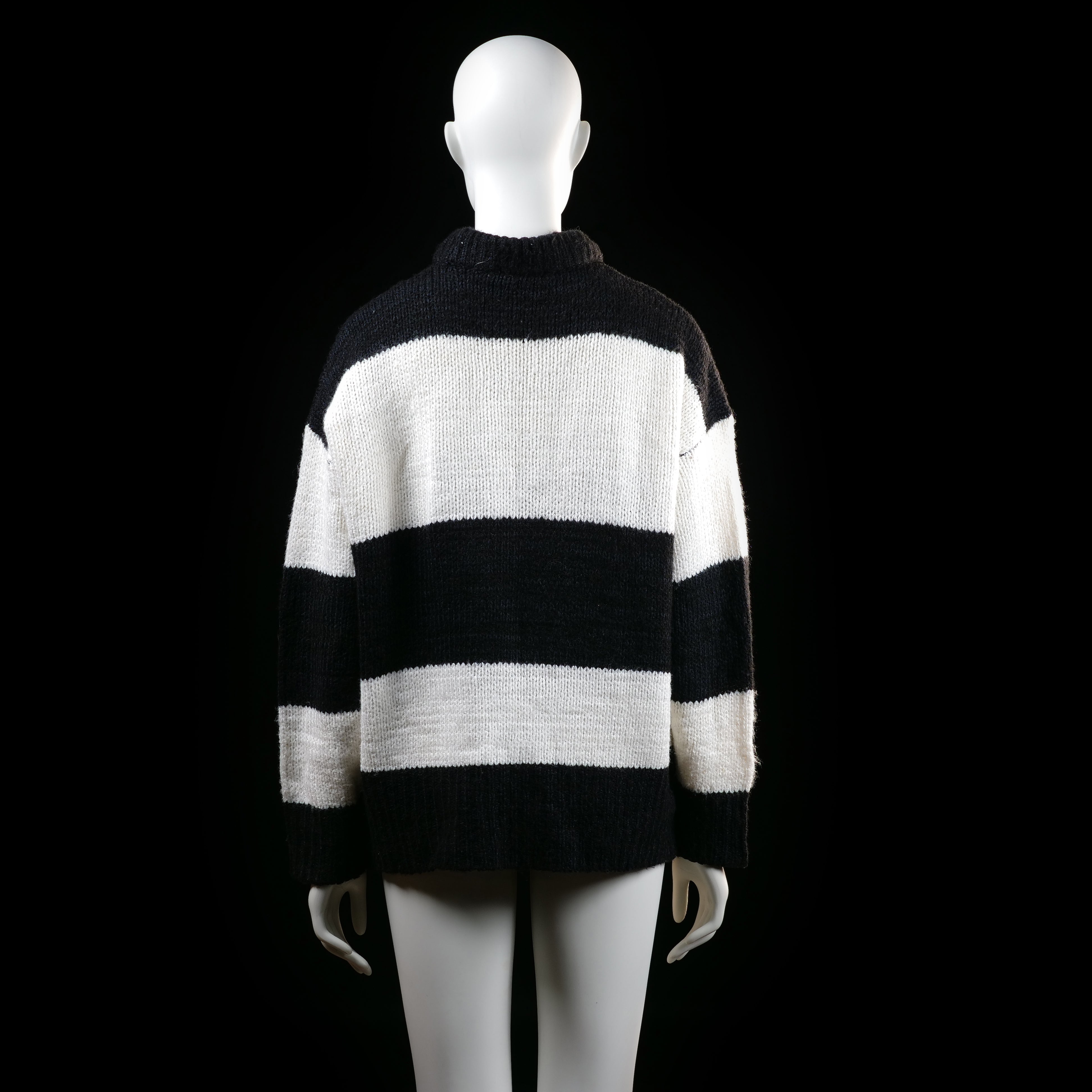 Lager 157 - sweater - Black, White - (Storlek: XS, S)