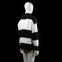 Lager 157 - sweater - Black, White - (Storlek: XS, S)