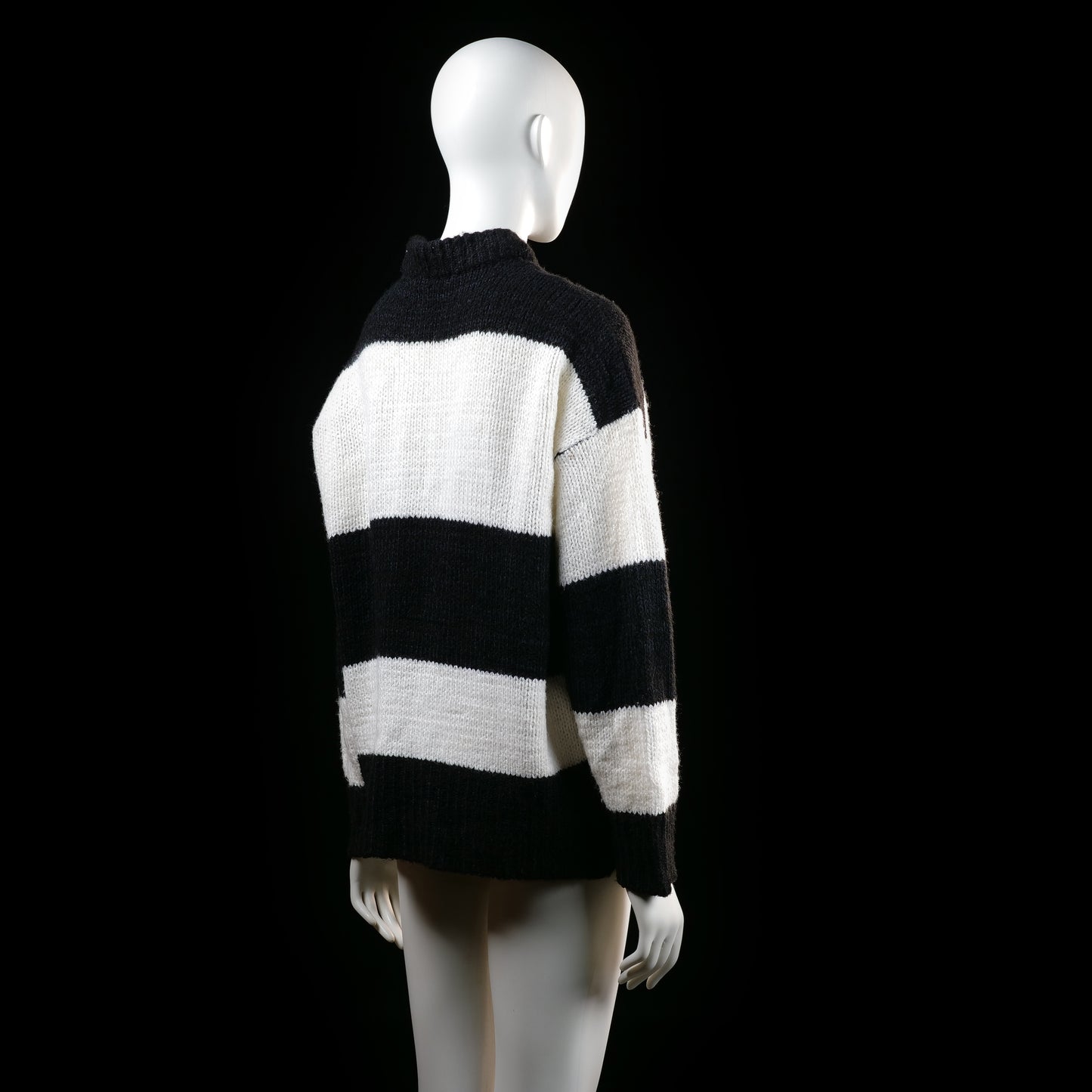 Lager 157 - sweater - Black, White - (Storlek: XS, S)