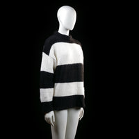 Lager 157 - sweater - Black, White - (Storlek: XS, S)