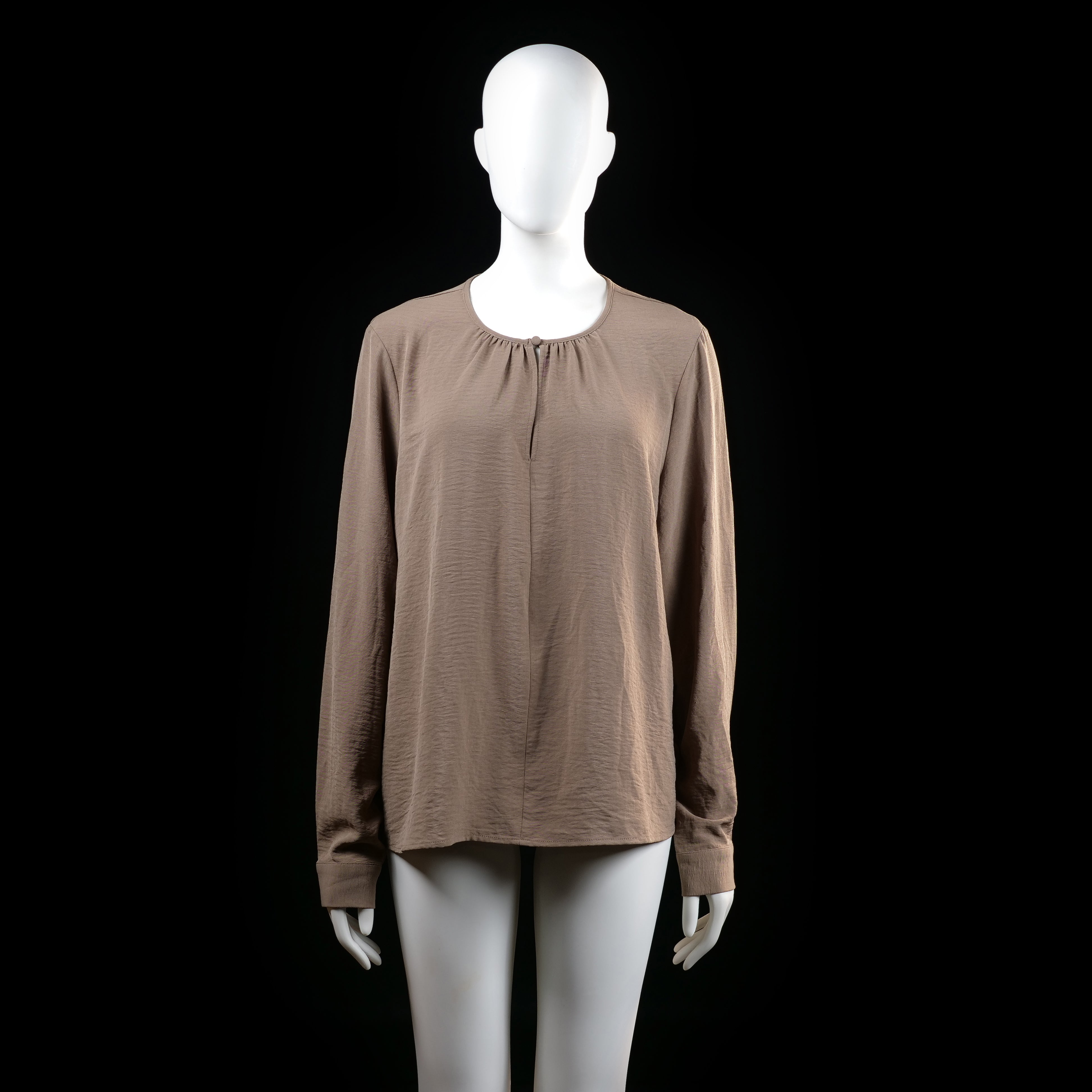 Vero Moda - blouse - Taupe - (Storlek: L)