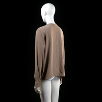 Vero Moda - blouse - Taupe - (Storlek: L)