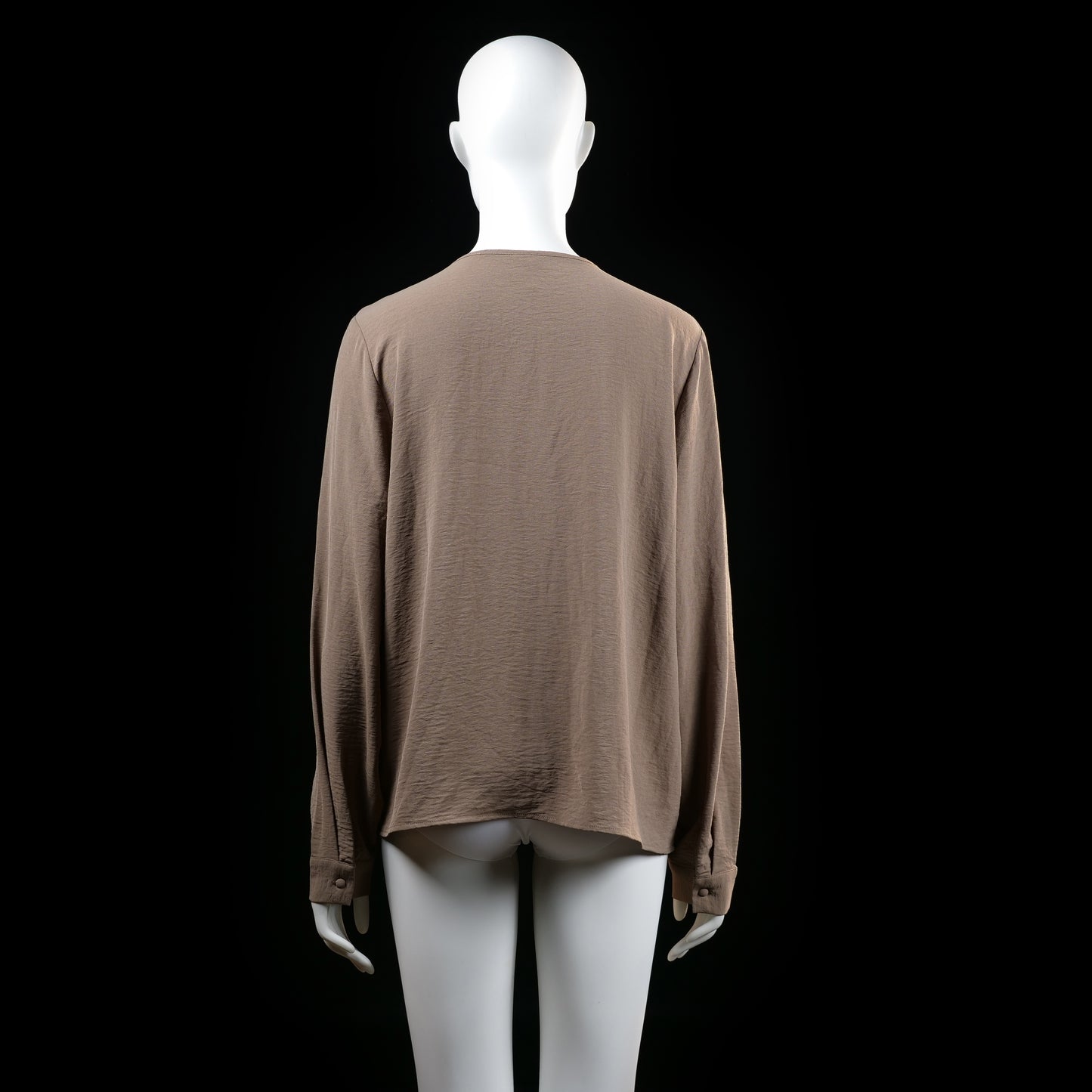 Vero Moda - blouse - Taupe - (Storlek: L)