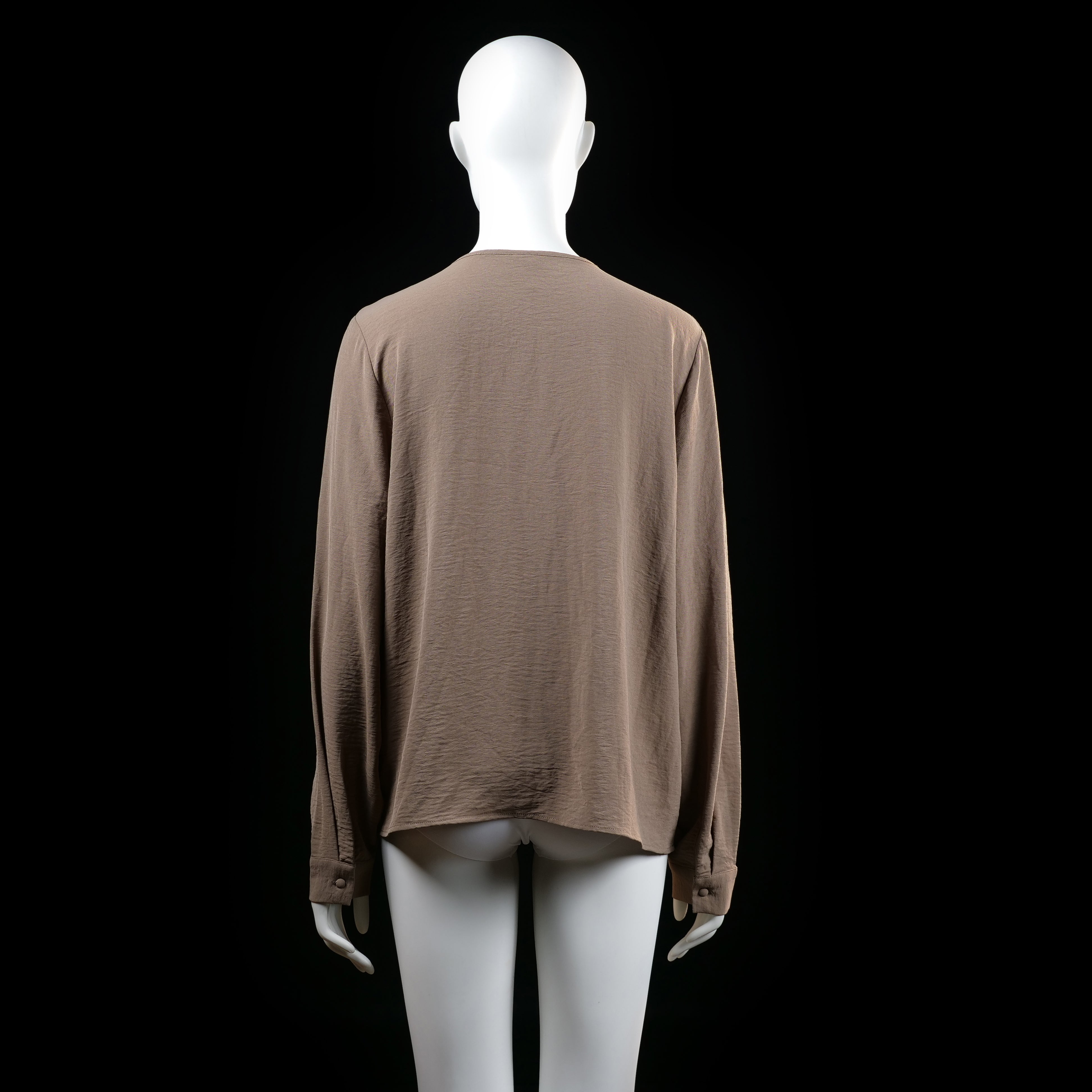 Vero Moda - blouse - Taupe - (Storlek: L)