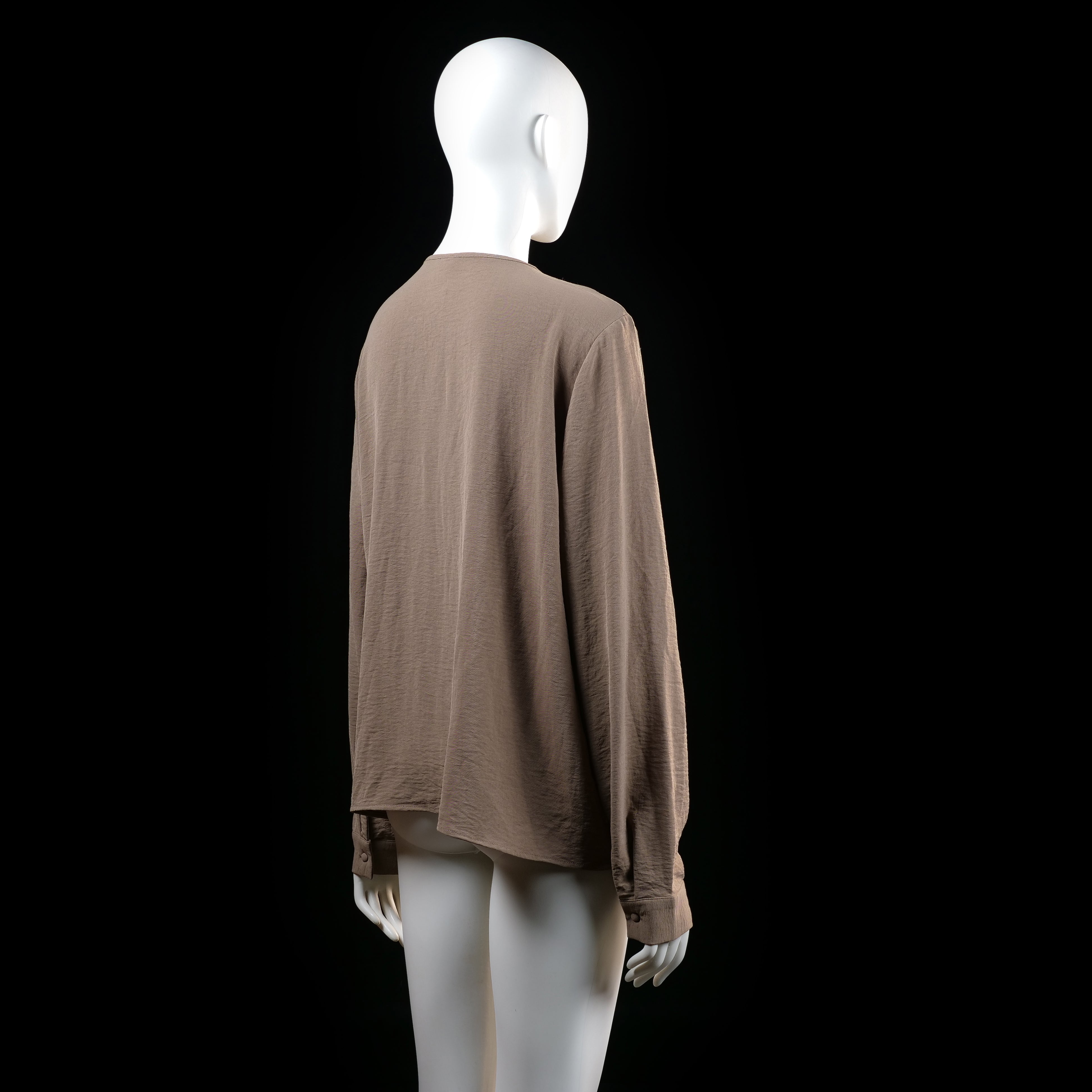 Vero Moda - blouse - Taupe - (Storlek: L)