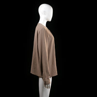 Vero Moda - blouse - Taupe - (Storlek: L)