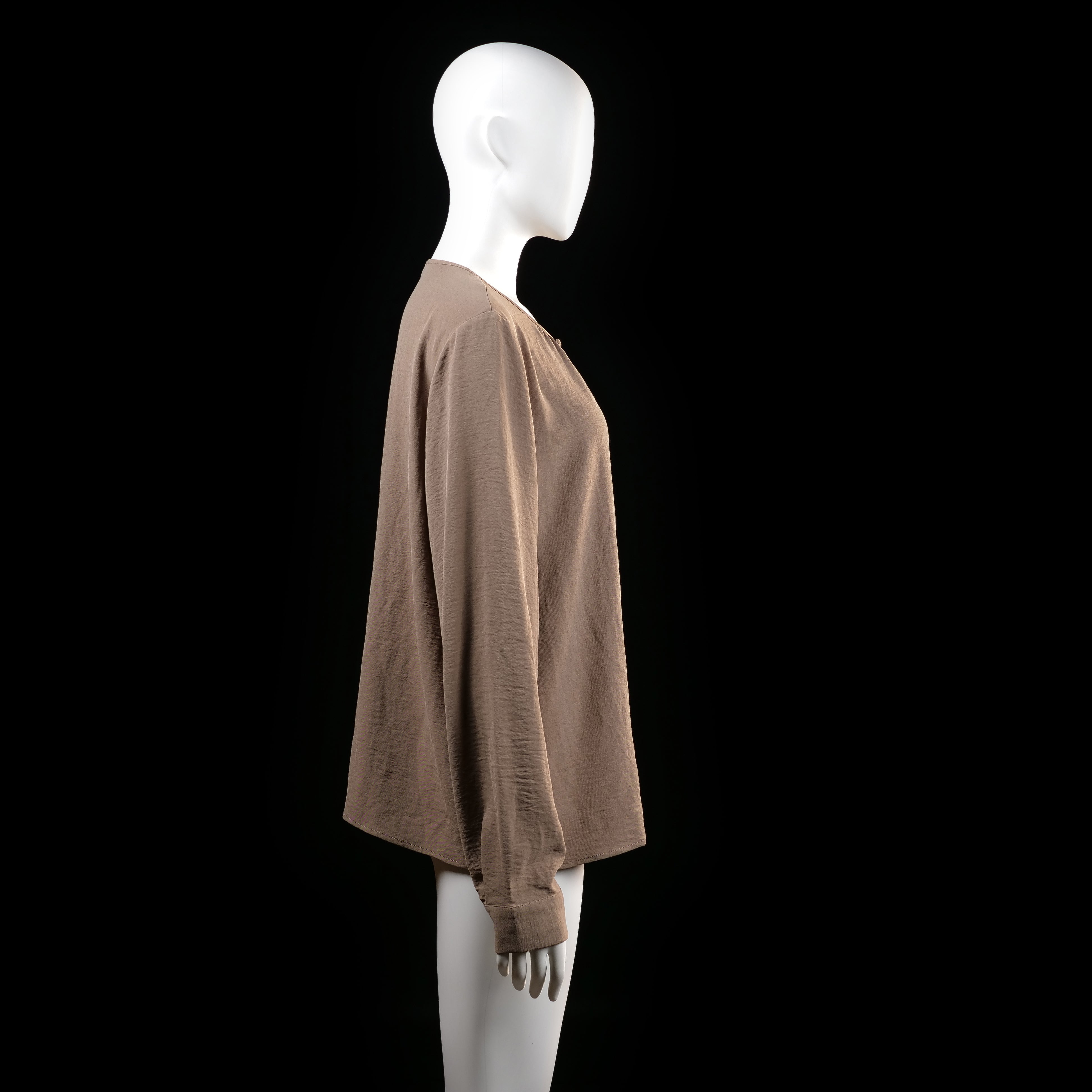 Vero Moda - blouse - Taupe - (Storlek: L)