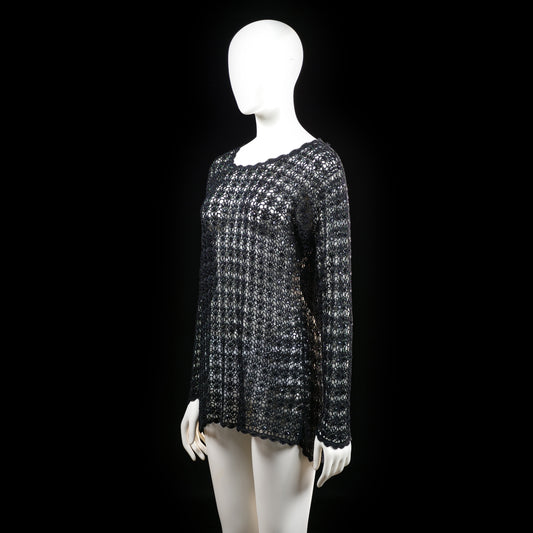 Adelsten - tunic - Black, White - (Storlek: 42, 44)