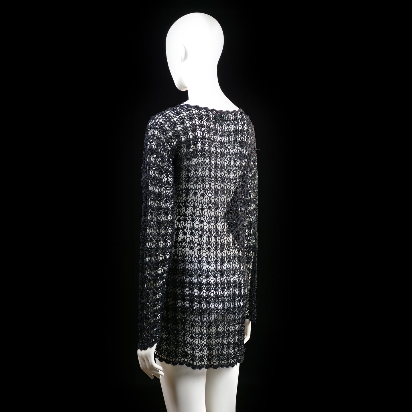 Adelsten - tunic - Black, White - (Storlek: 42, 44)