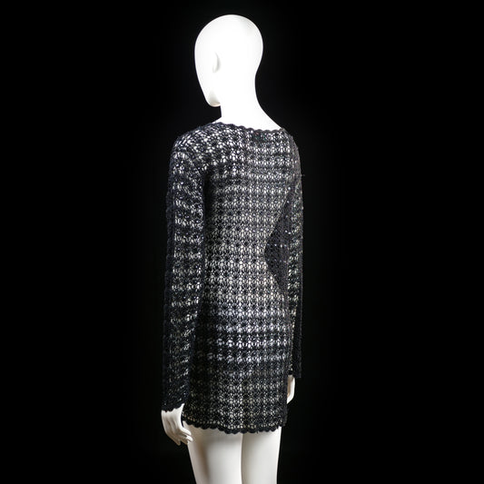 Adelsten - tunic - Black, White - (Storlek: 42, 44)