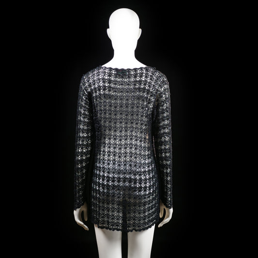 Adelsten - tunic - Black, White - (Storlek: 42, 44)