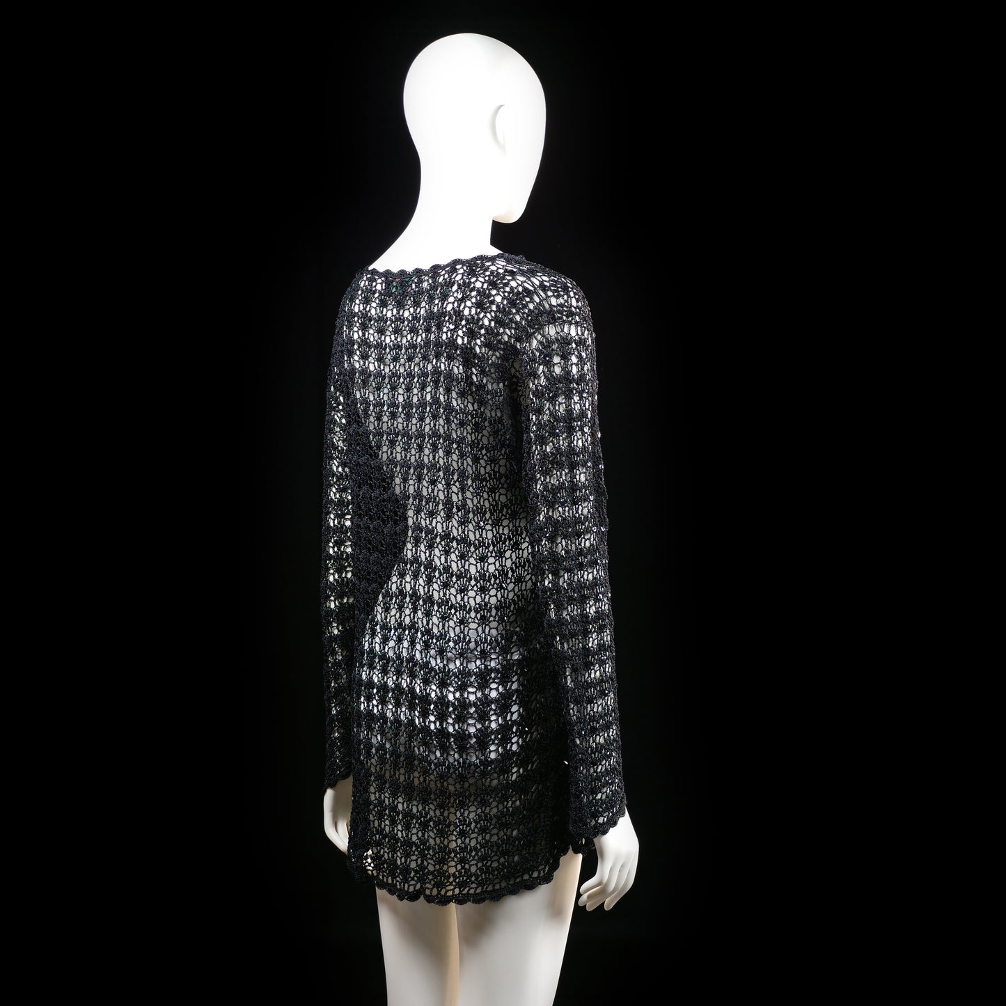 Adelsten - tunic - Black, White - (Storlek: 42, 44)