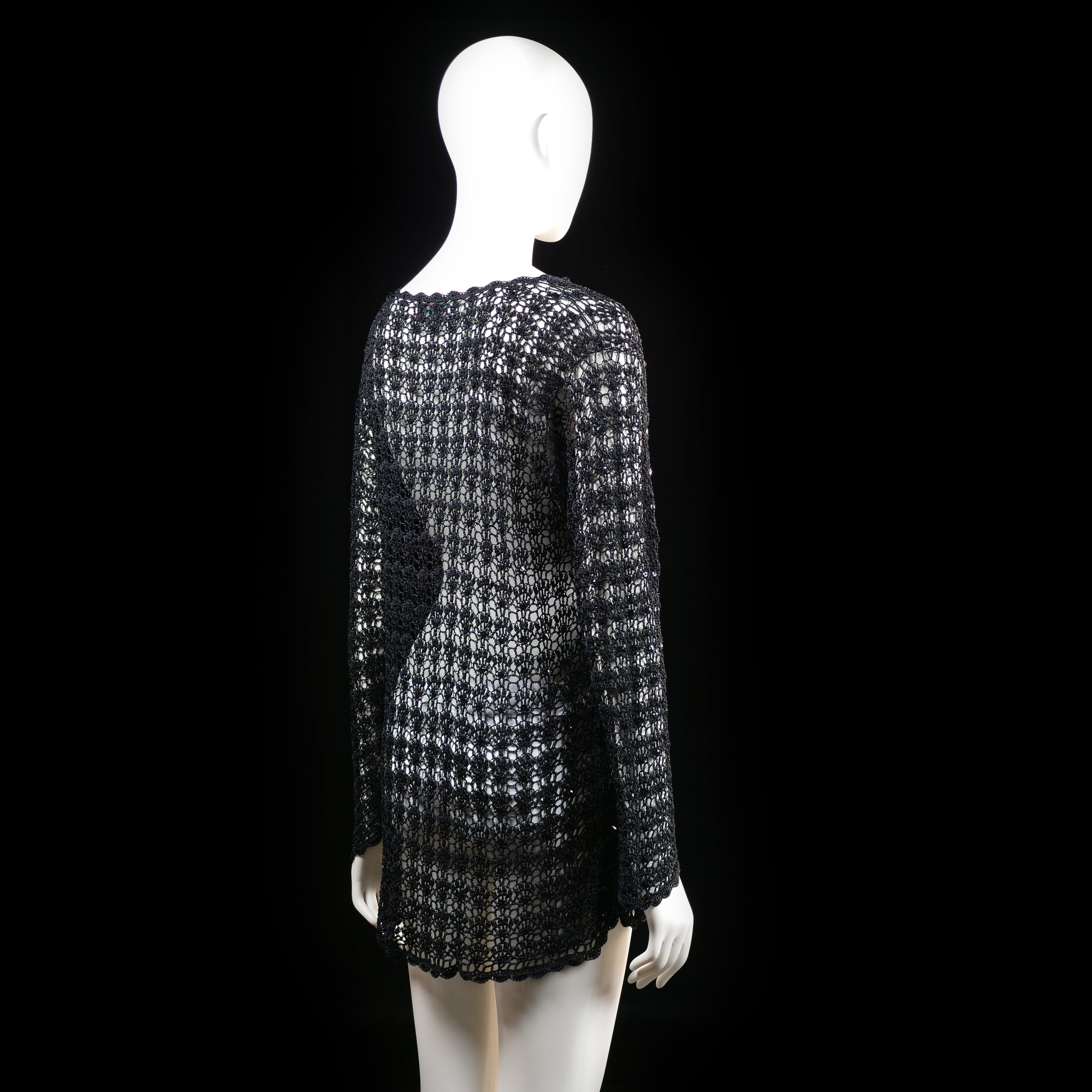 Adelsten - tunic - Black, White - (Storlek: 42, 44)