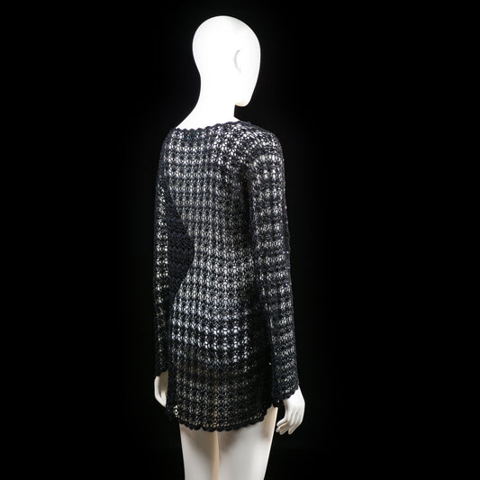 Adelsten - tunic - Black, White - (Storlek: 42, 44)