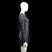 Adelsten - tunic - Black, White - (Storlek: 42, 44)