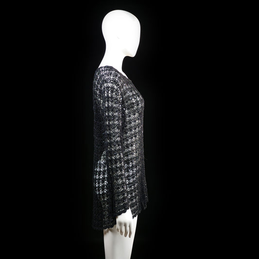 Adelsten - tunic - Black, White - (Storlek: 42, 44)