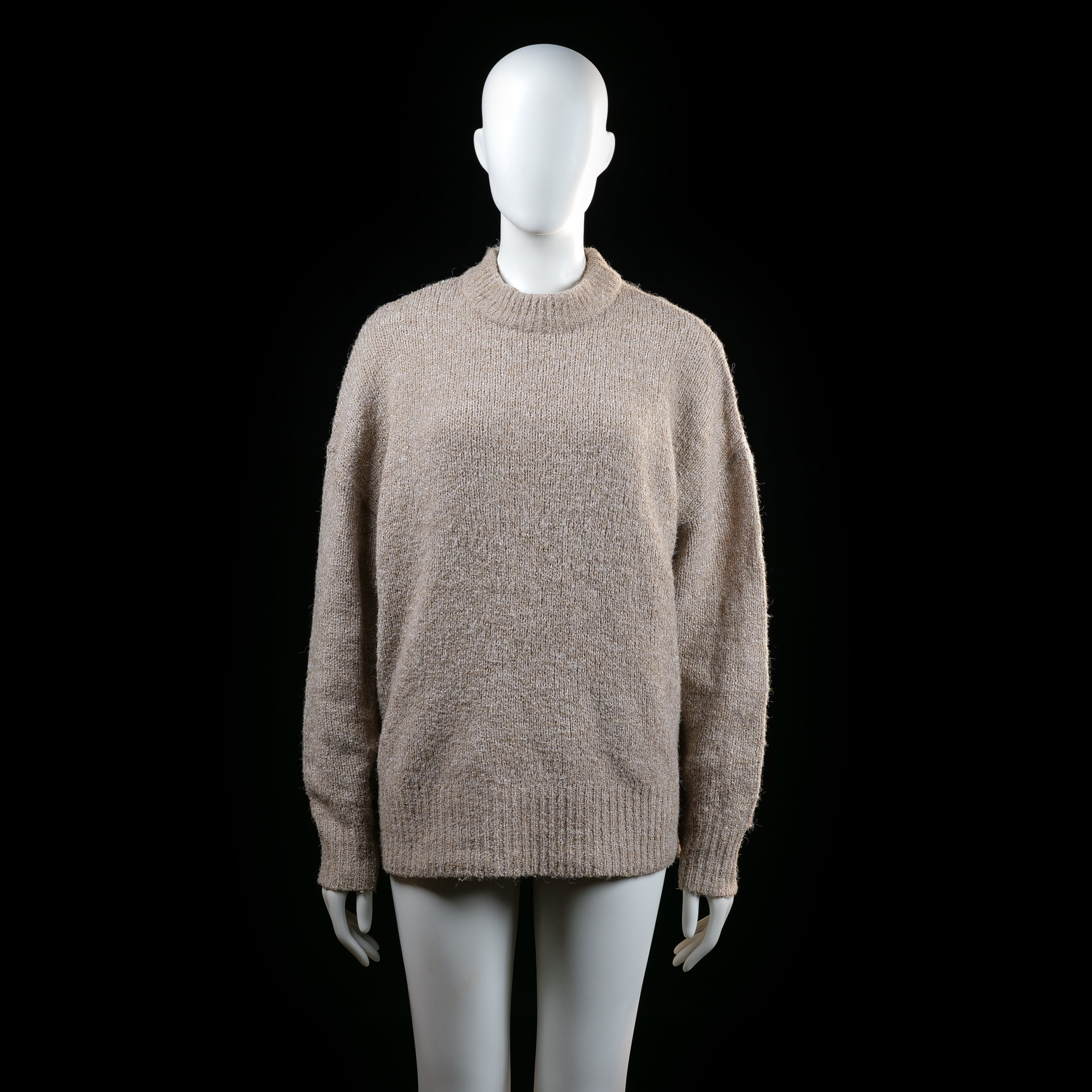 Lager 157 - sweater - Beige - (Storlek: S)