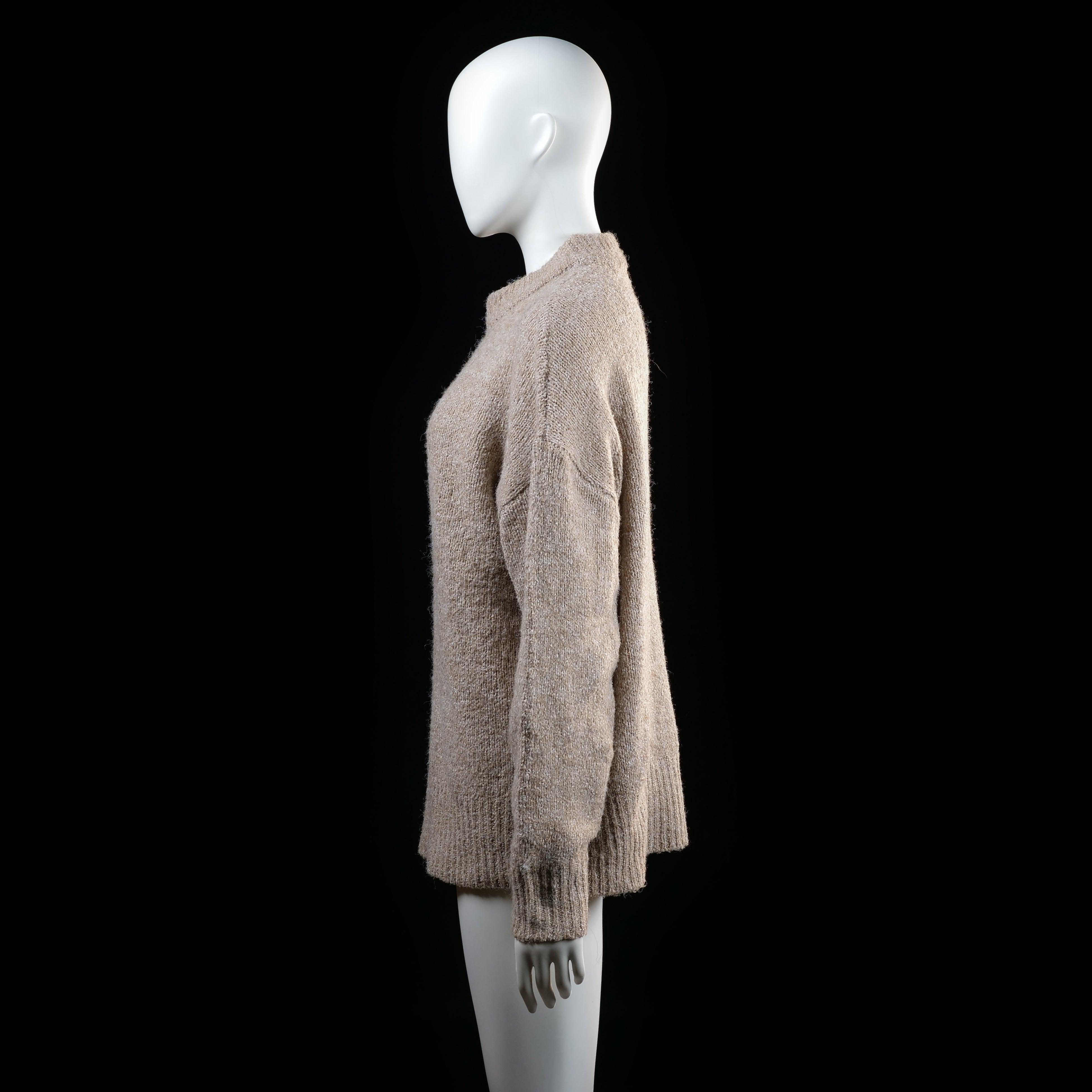 Lager 157 - sweater - Beige - (Storlek: S)