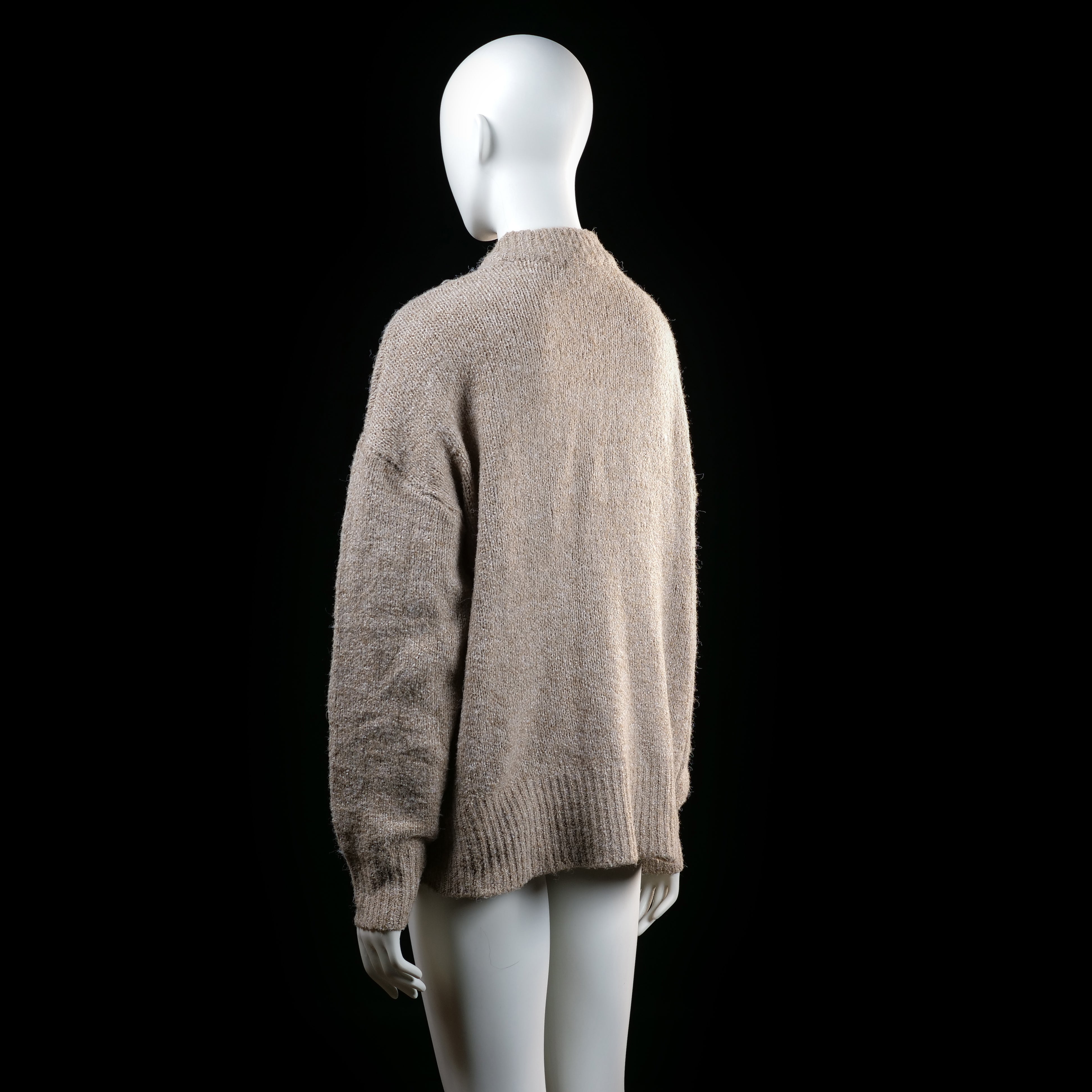 Lager 157 - sweater - Beige - (Storlek: S)