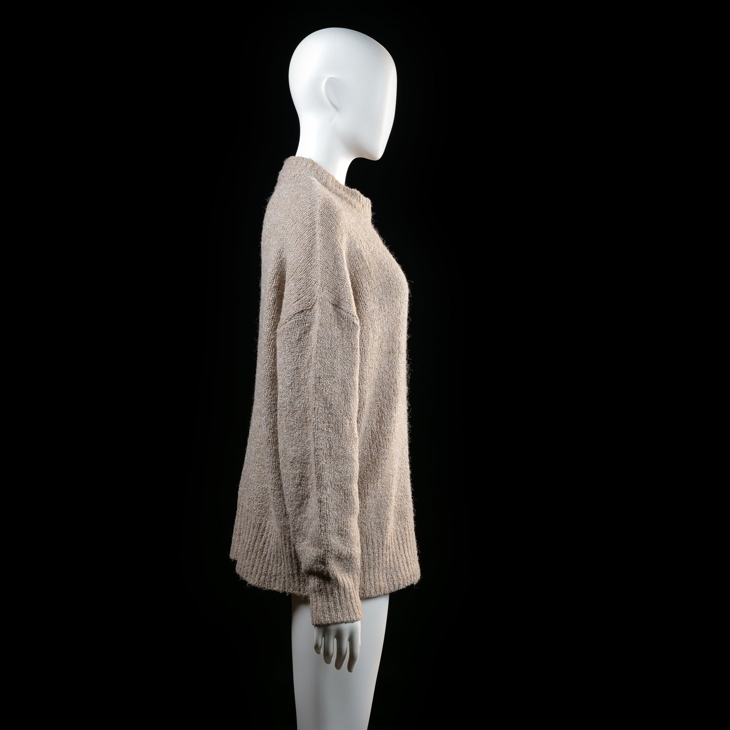 Lager 157 - sweater - Beige - (Storlek: S)