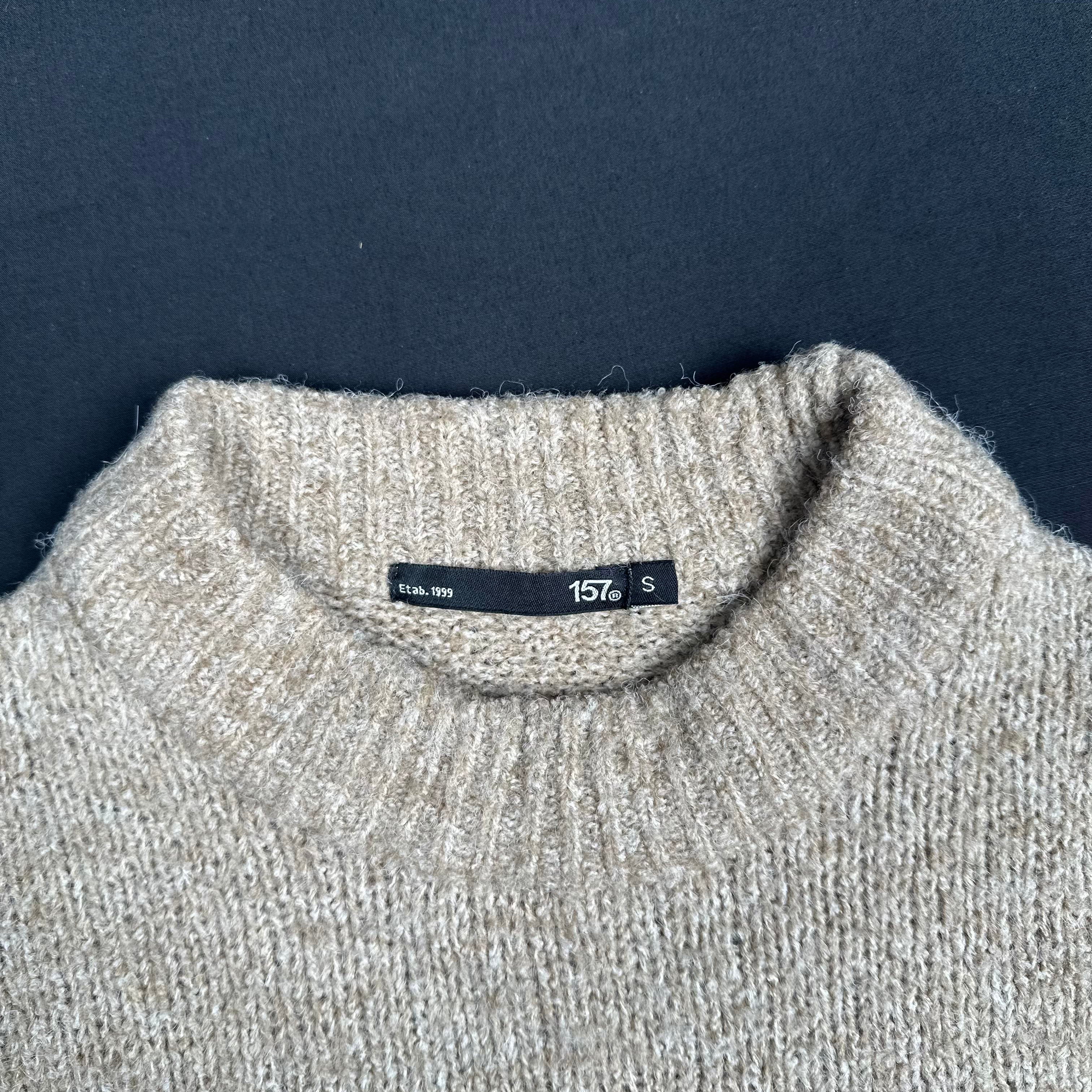 Lager 157 - sweater - Beige - (Storlek: S)