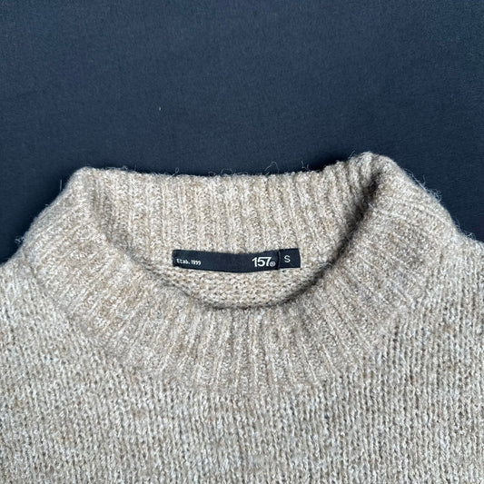 Lager 157 - sweater - Beige - (Storlek: S)