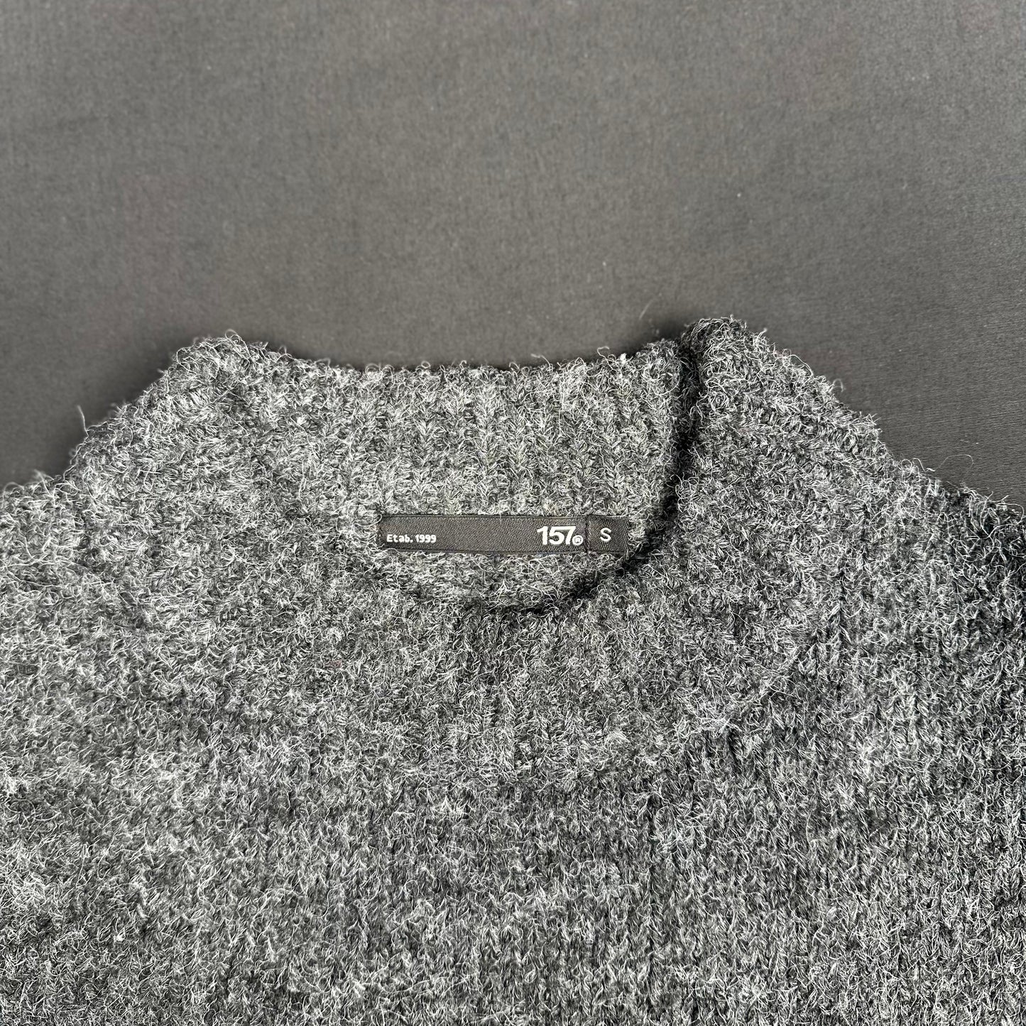 Lager 157 - sweater - Dark Gray - (Storlek: S)