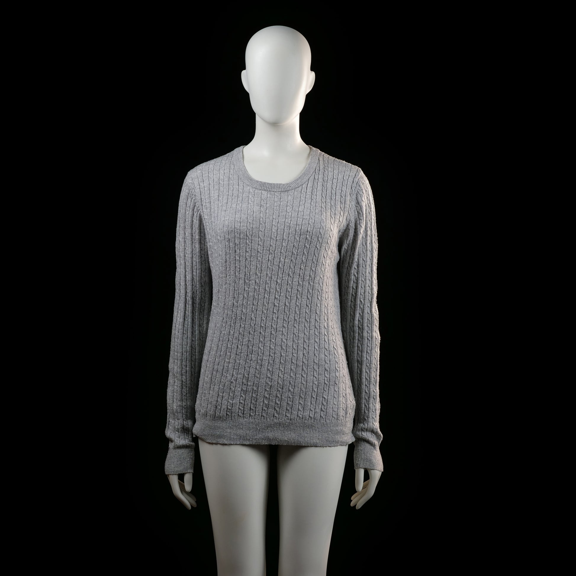 Gina Tricot - sweater - Light Gray - (Storlek: XL)
