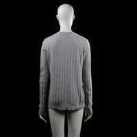 Gina Tricot - sweater - Light Gray - (Storlek: XL)