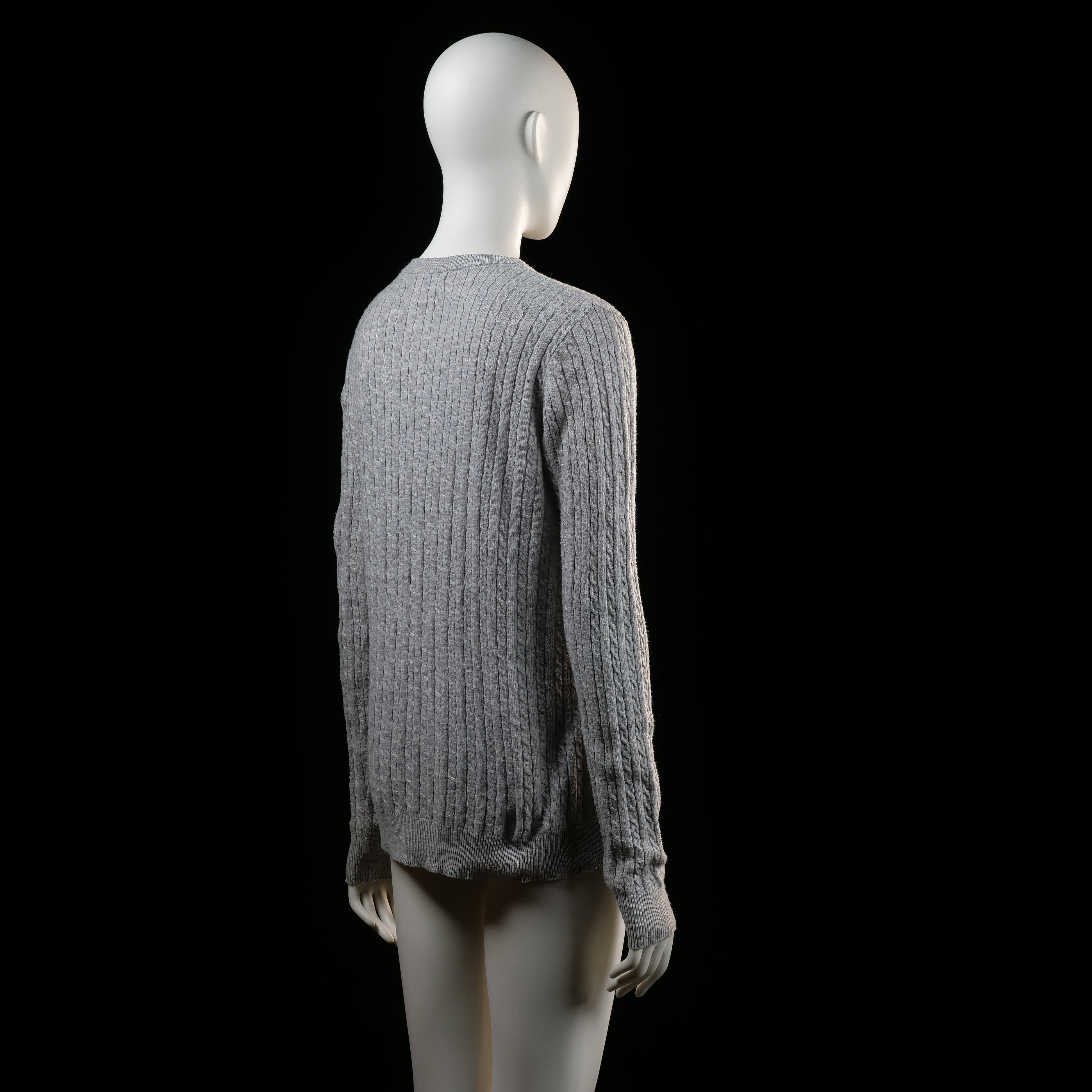 Gina Tricot - sweater - Light Gray - (Storlek: XL)