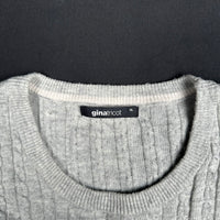 Gina Tricot - sweater - Light Gray - (Storlek: XL)