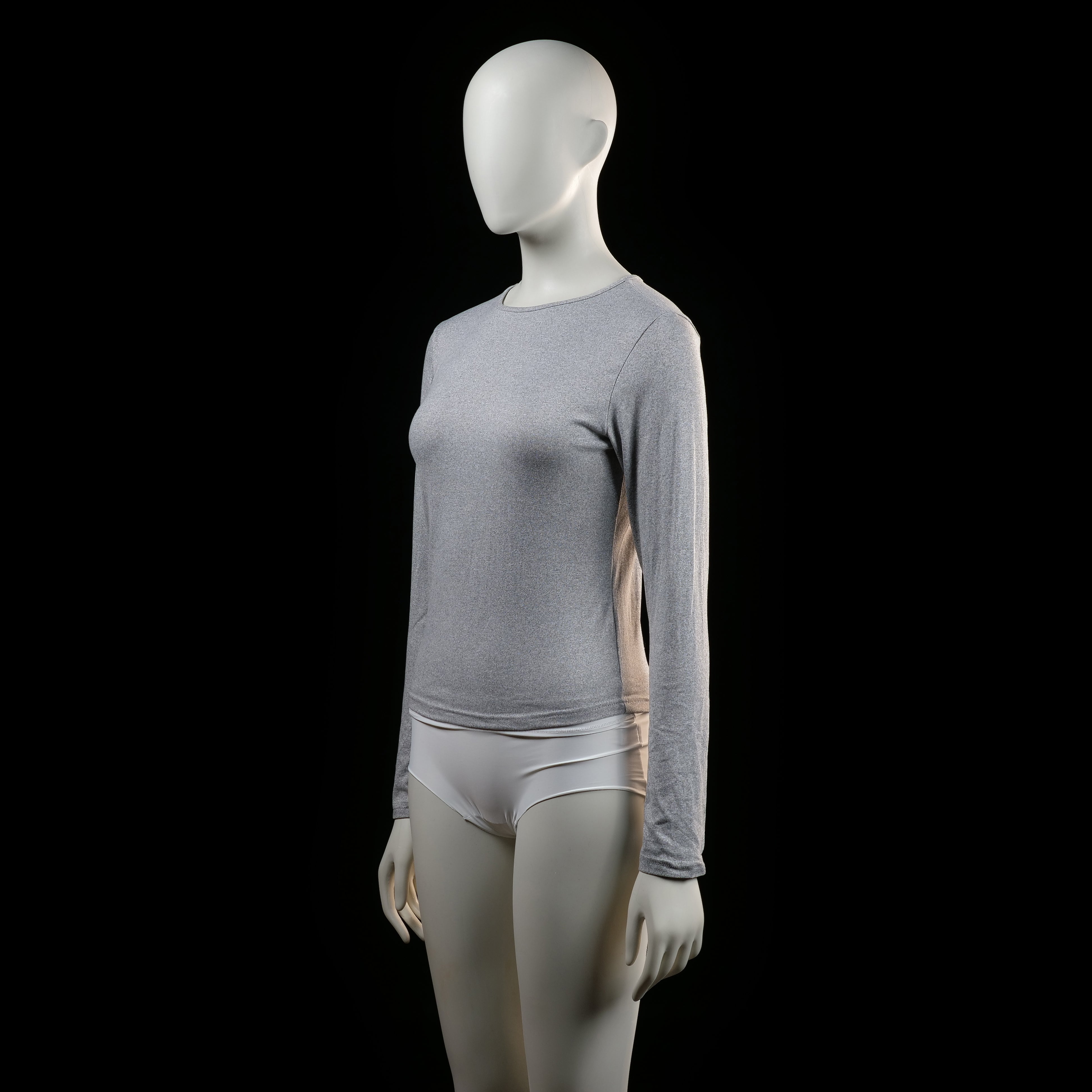 t-shirt - Light Gray - (Storlek: S)