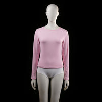 long-sleeve top - Pink - (Storlek: S)